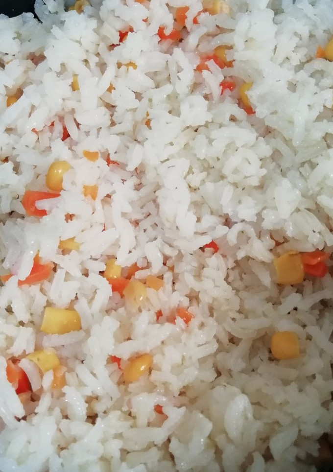 Una foto de Arroz blanco fácil para principiantes 2