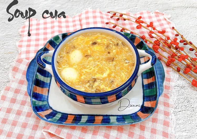 Recipe: Tasty Soup cua cho bé