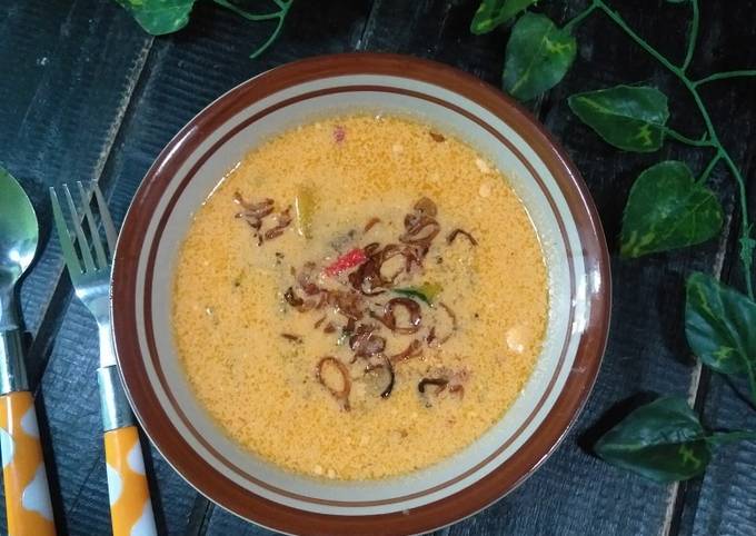 Resep Sayur lodeh labu kuning Anti Gagal