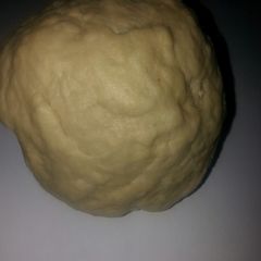 A picture of Pizza dough# Christmas baking contest #.