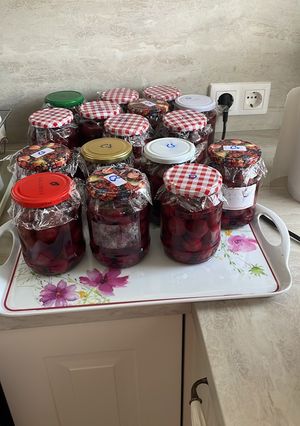 Cseresznyebefőtt automatában recept fotója