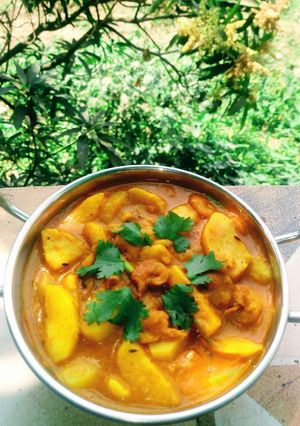 কচু চিংড়ি (Kochu chingri recipe in Bengali) রেসিপির প্রধান ছবি