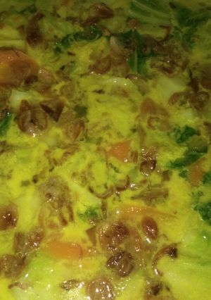 Foto resep Sayur sawi bumbu kuning