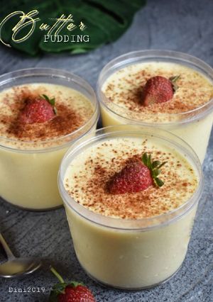 Foto resep Butter Pudding (Puding Mentega)
