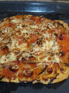 Una foto de Pizza de chipirones