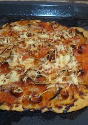 Una foto de Pizza de chipirones