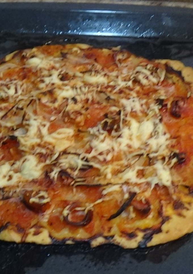 Una foto de Pizza de chipirones
