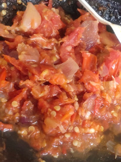 Foto resep Sambel geprek nampol
