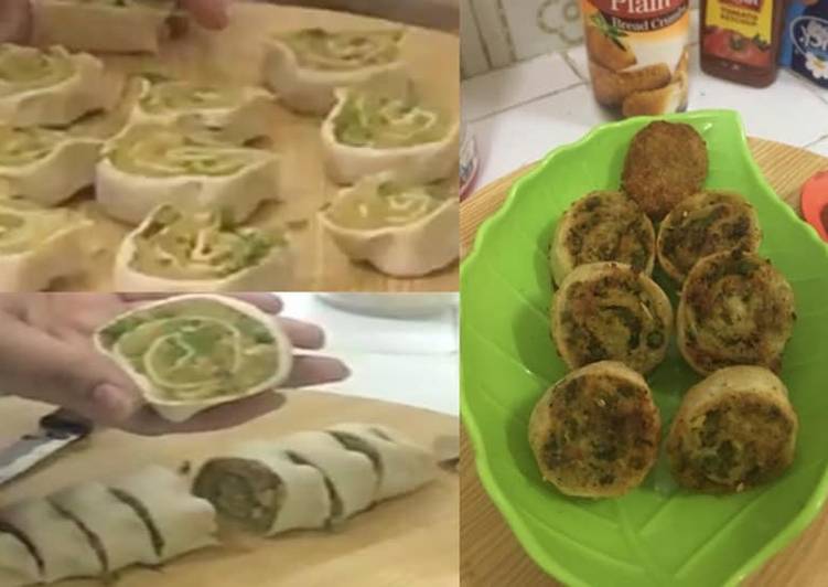 Recipe of Quick Potato pinwheel