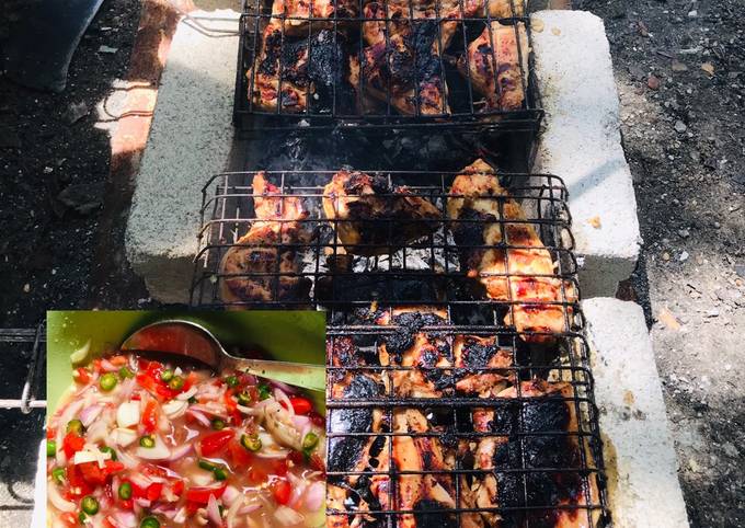 Resipi Ayam Bakar Lada Hitam oleh pkh