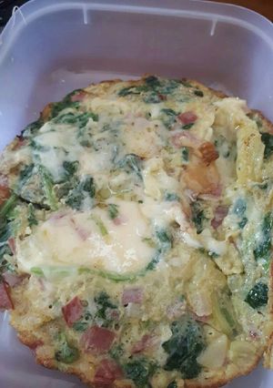 Foto resep Frittata keto friendly (telur dadar plus plus)
