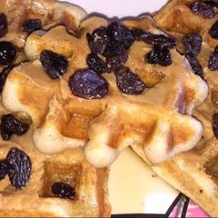 A picture of Cinnamon Raisin Waffles.