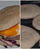 Pan pita con masa madre, semillas y harina integral