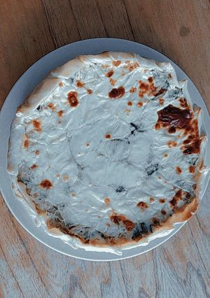 Una foto de Tarta de zapallito verde