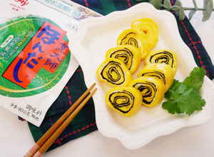 簡單煎出「海苔玉子燒」美味又鮮美！！ 的食譜成品照片