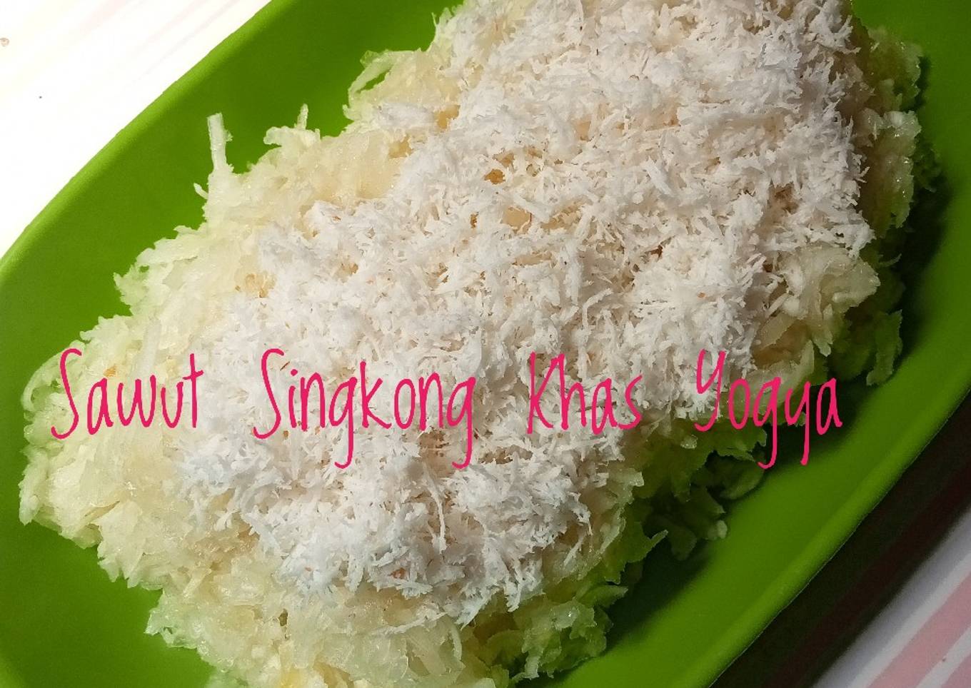 Sawut Singkong Khas Yogya