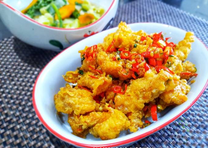 Resep Ayam Cabe Garam Oleh Alamandas Kitchen Cookpad