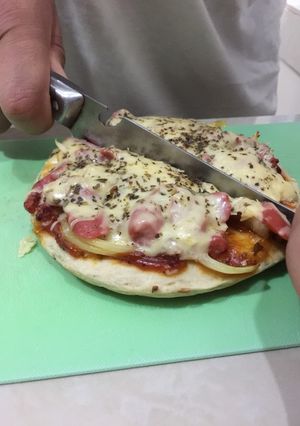 Foto resep American Pizza Double Cheese (Rice Cooker)