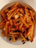 Kimchi a base di ravanello alla julienne (Musengchae)