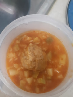 Una foto de Albóndigas con un toque de chipotle