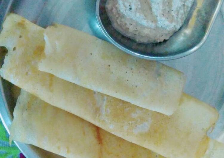 Recipe of Yummy Paper dosa