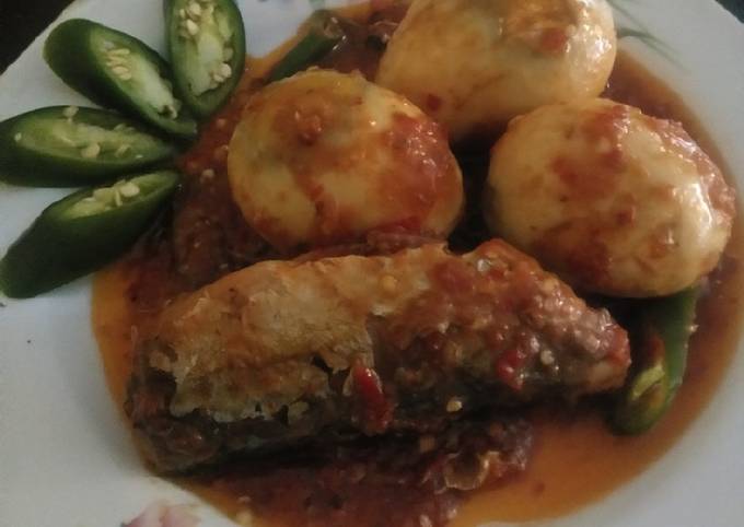 Resep: Mackerel Telur Tumis Cabai Hijau Istimewa