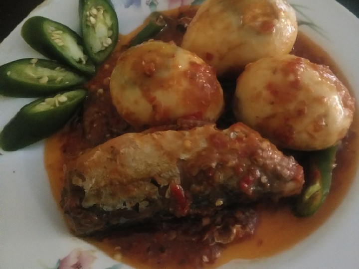 Resep: Mackerel Telur Tumis Cabai Hijau Istimewa