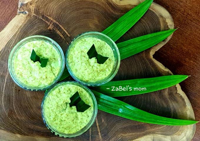 Wajib coba! Cara praktis memasak Puding Roti Hijau Kukus dijamin nikmat