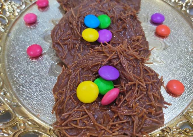 Easter chocolate birds Nest