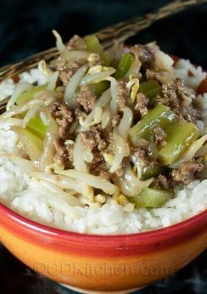 A picture of Hamburger Chop Suey.
