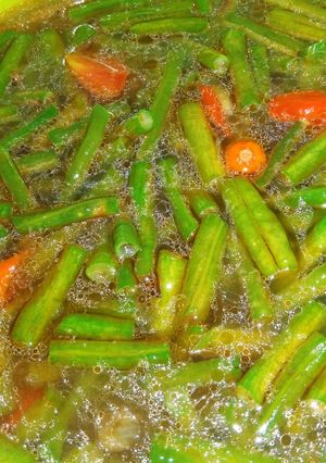 Foto resep 7. Kacang Panjang Kuah Manis