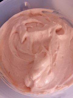 Una foto de Salsa rosa con leche