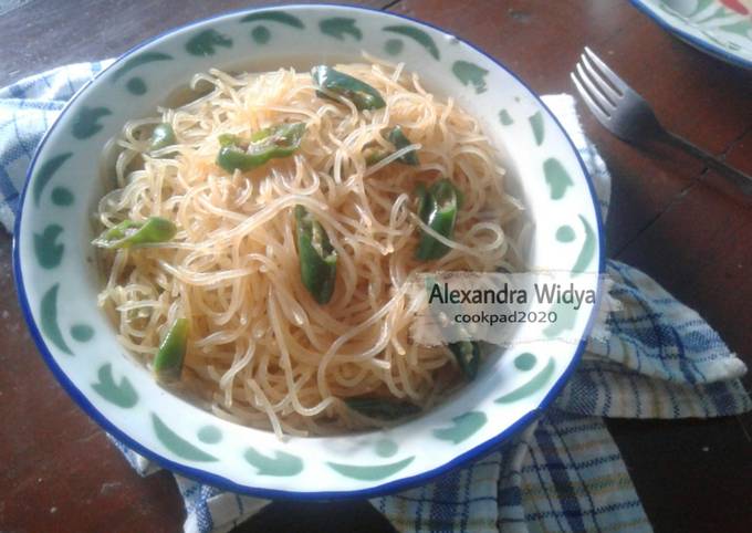 Bagaimana Membuat Oseng Soun Cabe Hijau, Bisa Manjain Lidah