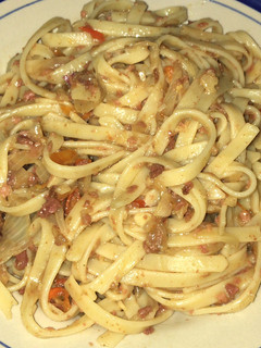 Foto resep Fettuccine Kornet / Spaghetti Kornet