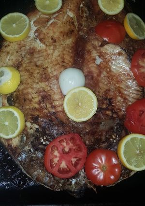 صورة لوصفة سمك عراقي مشوي