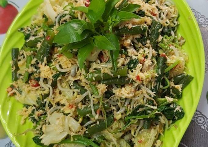 Resep Urap bumbu tumis Anti Gagal