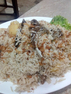 A picture of Mutton Pulao.