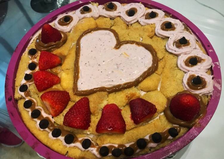 Tiramisú de frutos rojos sin horno delicioso. Especial cumpleaños mamá