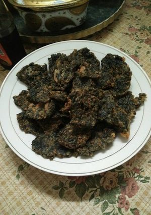 Foto resep Dendeng daun singkong 1