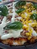 Pizza de harina de arroz y avena🍕