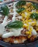 Pizza de harina de arroz y avena🍕