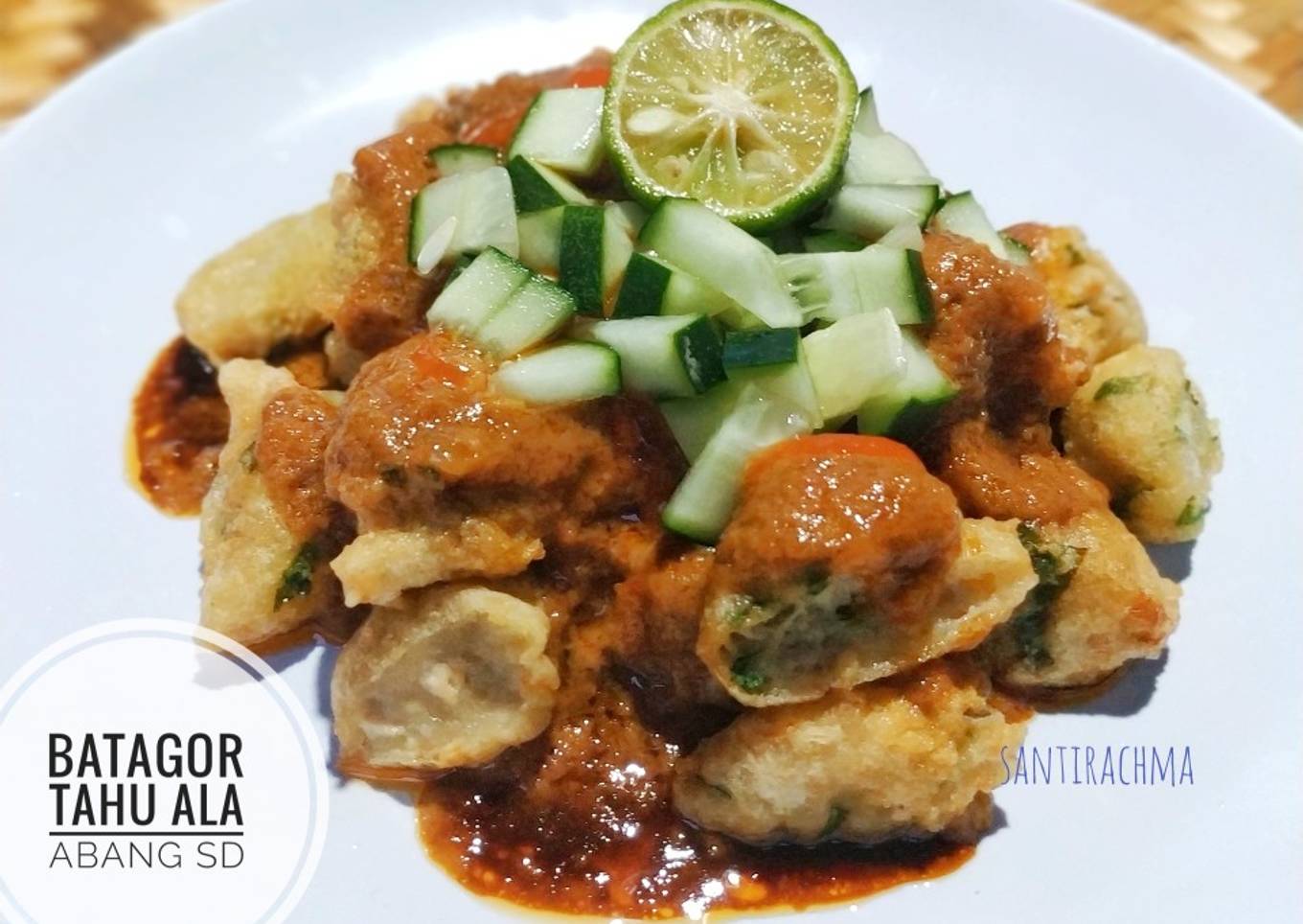 Batagor Tahu Ala2 Abang depan SD
