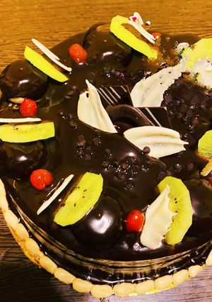 A picture of Chocolate Fudge Cake.