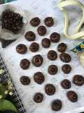 Permen bola bola susu coklat