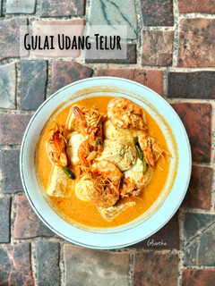Foto resep Gulai Udang Telur