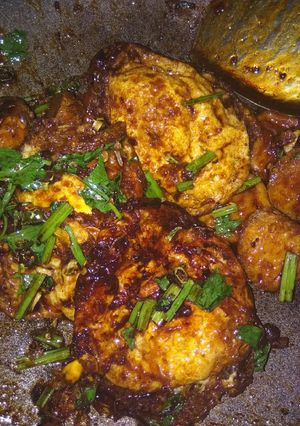 Foto resep Tahu telur kecap manis