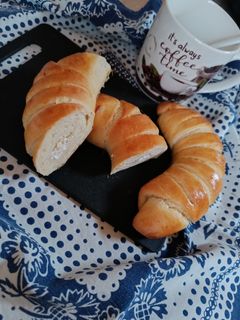 Töltött kifli🥐🥐🥐🥐 recept fotója