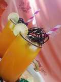 Orange choco slush