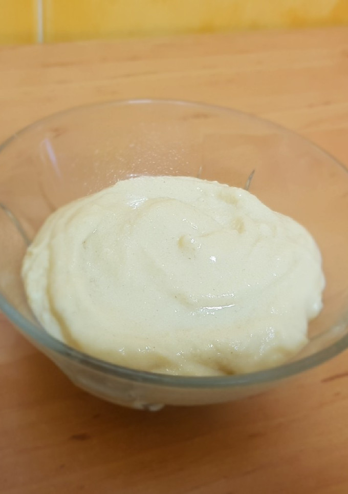 Una foto de Crema pastelera saludable