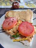 Torta de huevo con chorizo